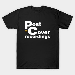 Post-Cover Recordings Design (Official) T-Shirt